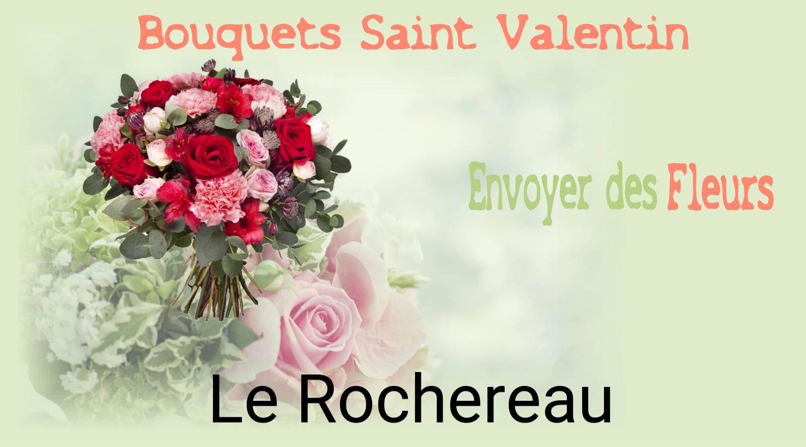 Roses de Saint-Valentin livrées à Le Rochereau
